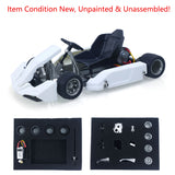 KIT JDM 298A 1/10 4x4 RC Go-Kart Unlimited DIY Model Vehicle Remote Control Electric Racing Car Motor No Battery for Adult