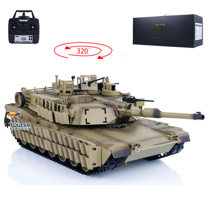 Tongde 1/16 Abrams M1A2 RC Infrarot-Kampfpanzer SEP TUSK II Elektrischer Panzer Infrarot-Kampfsystem Hobbymodell 67,5 * 23 * 19 cm