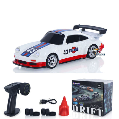 1/43 Hochgeschwindigkeits-2,4G-Funkgesteuertes Rennauto RC Drift Vehicle 4WD RTR Mini-Modellauto Spielzeugbatterie für Kindergeschenke