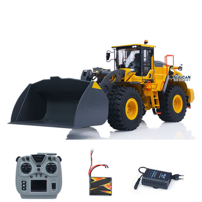 Pre-Order Double E Metal 1/14 4X4 Remote Control Hydraulic Loader L260H Axle Locks 2Speed Gearbox Brushless Motor Battery RTR Light System