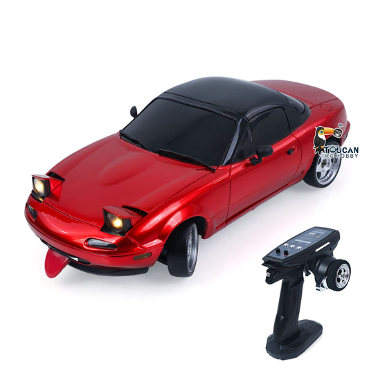 TOUCAN RC HOBBY LDRC LD1804 1/18 Plastic 4X2 Remote Control Drift Car RTR Brushed Motor ESC Servo Light System RC Racing Vehicle Assembled