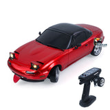 LDRC LD1804 1/18 Plastic 4X2 Remote Control Drift Car RTR Brushed Motor ESC Servo Light System RC Racing Vehicle Assembled
