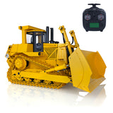 1/14 Metal Hydraulic RC Bulldozer DXR2 ST8 Radio Sound Pump ESC Motor JDM-98