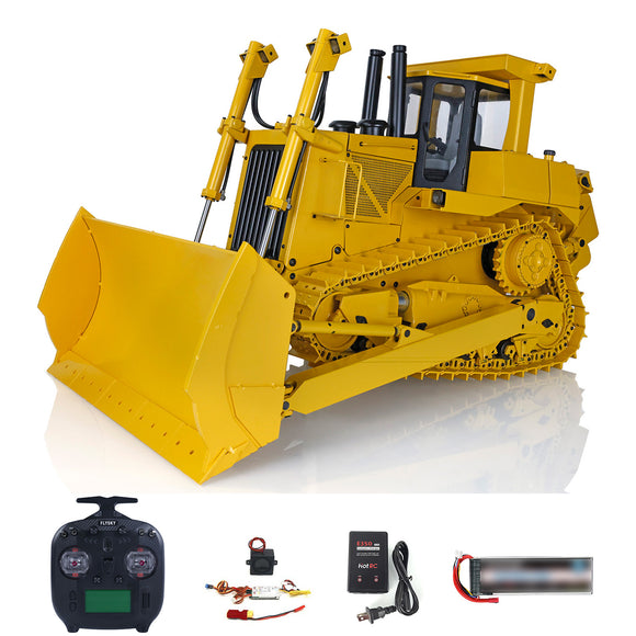 1/14 JDMODEL DXR2 Metal RC Hydraulic Bulldozer Radio Control Dozer 201 New Sound Module ESC Servo Motor DIY Model