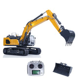 XDRC 1/14 945 Metal RC Hydraulic Excavator Remote Control Digger Assembled Painted Hobby Model Sound Light System