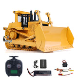 1/14 DXR2 Metal RC Hydraulic Bulldozer Radio Control Dozer 201 New Sound Battery Module