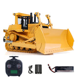 JDMODEL Metall 1/14 RC Bulldozer Hydraulische DXR2 Ferngesteuertes D10T Raupen-Planierraupenmodell 685*356*323MM 3T Soundsystem