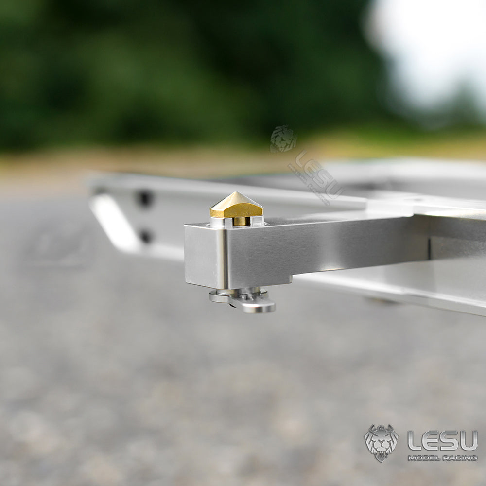 TOUCAN RC HOBBY LESU 40ft 20ft Metal Trailer Chassis for 1/14 Radio Controlled Tractor Container Truck RC Cars Model