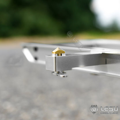 TOUCAN RC HOBBY LESU 40ft 20ft Metal Trailer Chassis for 1/14 Radio Controlled Tractor Container Truck RC Cars Model
