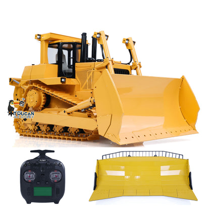 JDModel 1/14 MetalHydraulic RC Bulldozer Ferngesteuerte Baufahrzeuge DXR2 mit verbessertem Klingenmodell