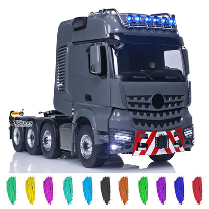 TOUCAN 1:14 RC Sattelzugmaschine 8*8 Metall Schweres Chassis Ferngesteuertes Auto Lackiert Zusammengebaut 3-Gang-Getriebe