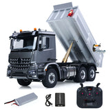 2Speed 3348 Metallchassis 1/14 RTR RC Hydraulikdumper Fernbedienung Kipper Modell KEINE Sperrdifferentialachse Licht Ton Batterie