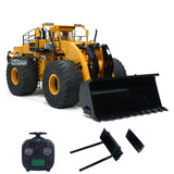 Toucanhobby L2350 1/14 Metal RC Hydraulic Loader Heavy Duty Giant Model Smoke Unit FlySky ST8 Remote Controller for Model Enthusiasts