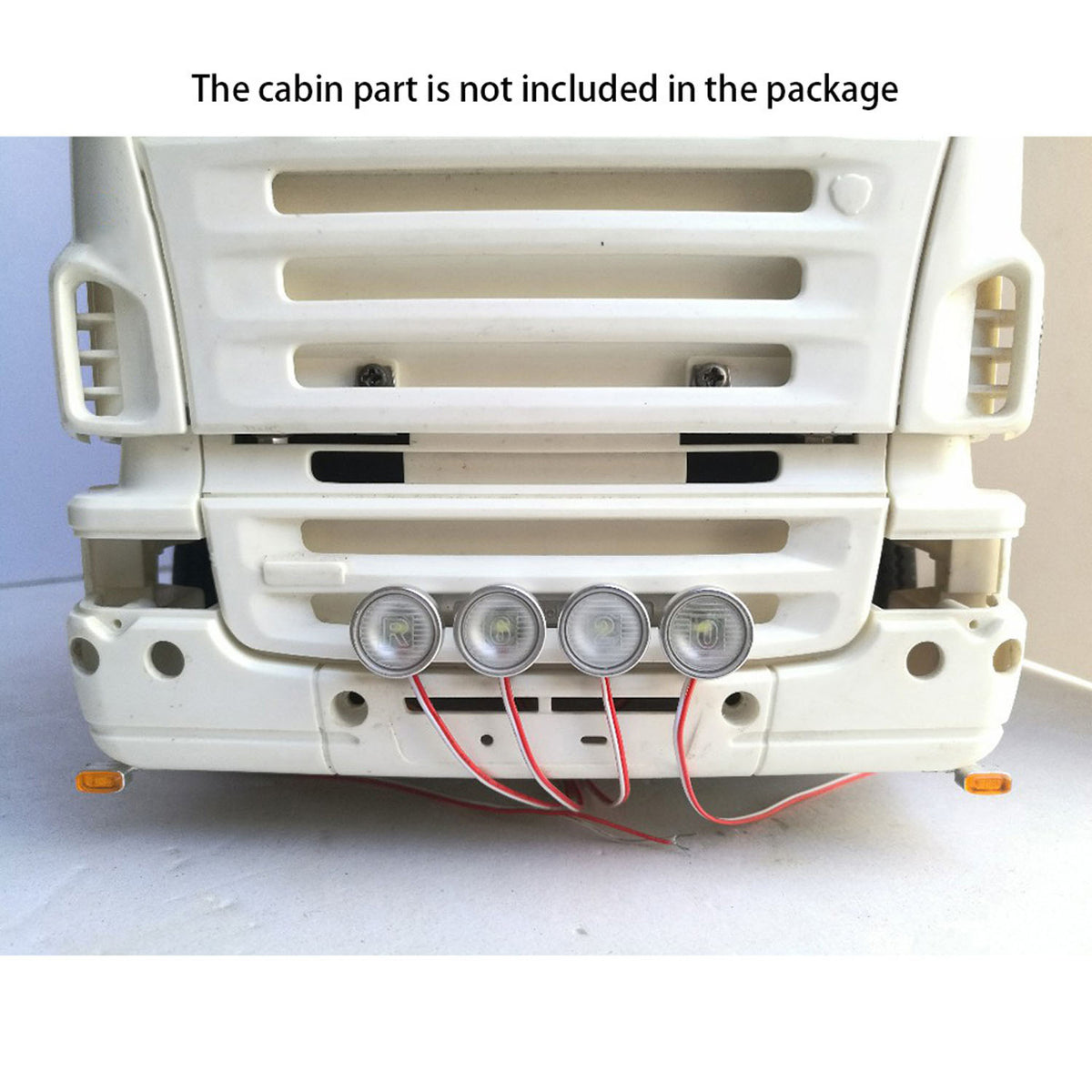 TOUCAN RC HOBBY Degree LED Spot Lamps for 1:14 Remote Control Tractor Truck R370 R620 R470 Simulation Vehicle Hobby Model DIY Parts