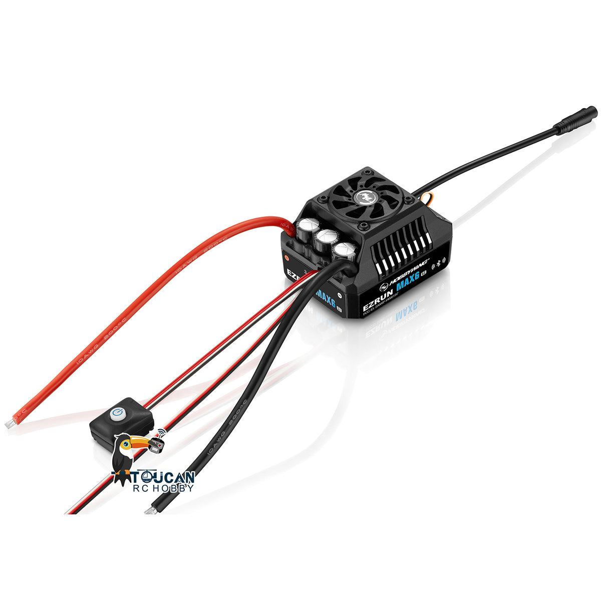 Hobbywing Wasserdichter bürstenloser Regler EZRUN MAX6 200A G2 für 1/6 1/7 RC Crawler Fahrzeug Fernbedienung Kletterauto DIY Teile Modell