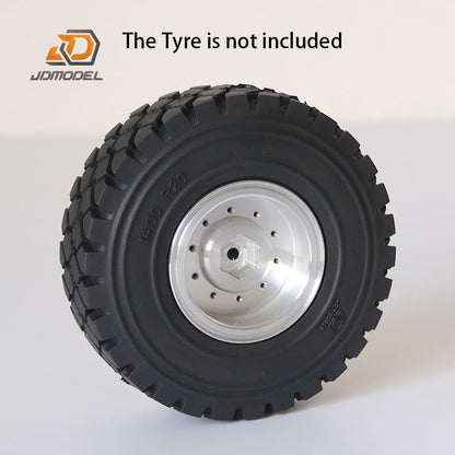 Metall-Hinterradnaben vorne für JD Model 1/14 RC Rally Truck Radio Control Crawler Klettern Elektroauto Baufahrzeug