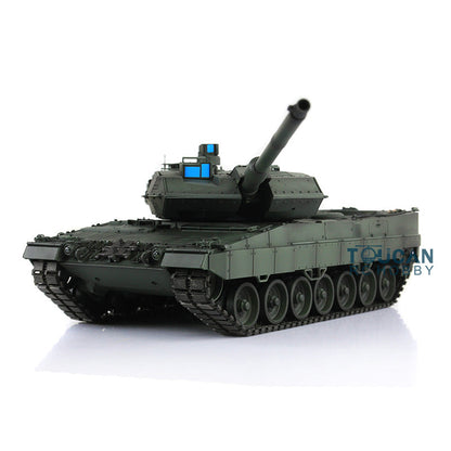Henglong 2.4G 1/16 TK7.0 Plastic German Leopard2A6 RTR RC Tank Model 3889 BB Infrared Combat Smoke Light Sound System Metal Barrel