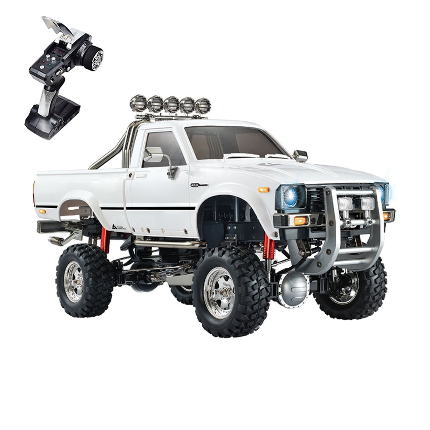 HG 1/10 RC Fahrzeuge P409 Pickup Modell 4x4 Rallye Auto Racing Fernbedienung Crawler 2,4G Radio Motor W/O Batterie