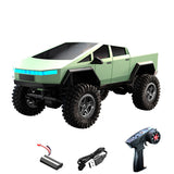 1/18 2.4G Remote Control Rock Crawler Car RC Climbing Car 4*4 Vehicle RTR 2Speed Gearbox 370 Brushed Motor Battery LED Light