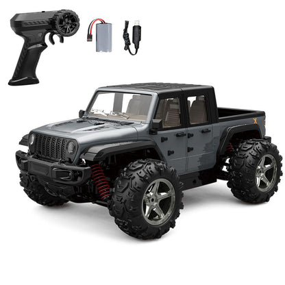 1/20 RC Hochgeschwindigkeits-Pickup-Truck C8819 4WD 2.4G Fernbedienung Geländewagen Heberad LED-Leuchten Motor Betriebsbereites Auto