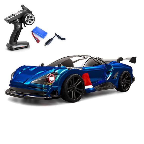 SCY 16301 1/16 4WD Remote Control Drift Car RC Model Electric Vehicle Seven Modes Light System Battery RC390 Brushed Motor