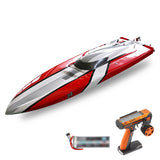 DTRC Kevlar Remote Control Racing Boat 24X RC Electric Ship Flysky Radio 6S Battery Brushless Motor Waterproof ESC Water Cooling