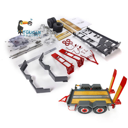 TOUCAN RC HOBBY Metal Trailer Plate for 1/14 LESU Aoue-LT5H LT5 Wheeled Tracked Skid-Steer Loader Remote Control Hydraulic Model Car