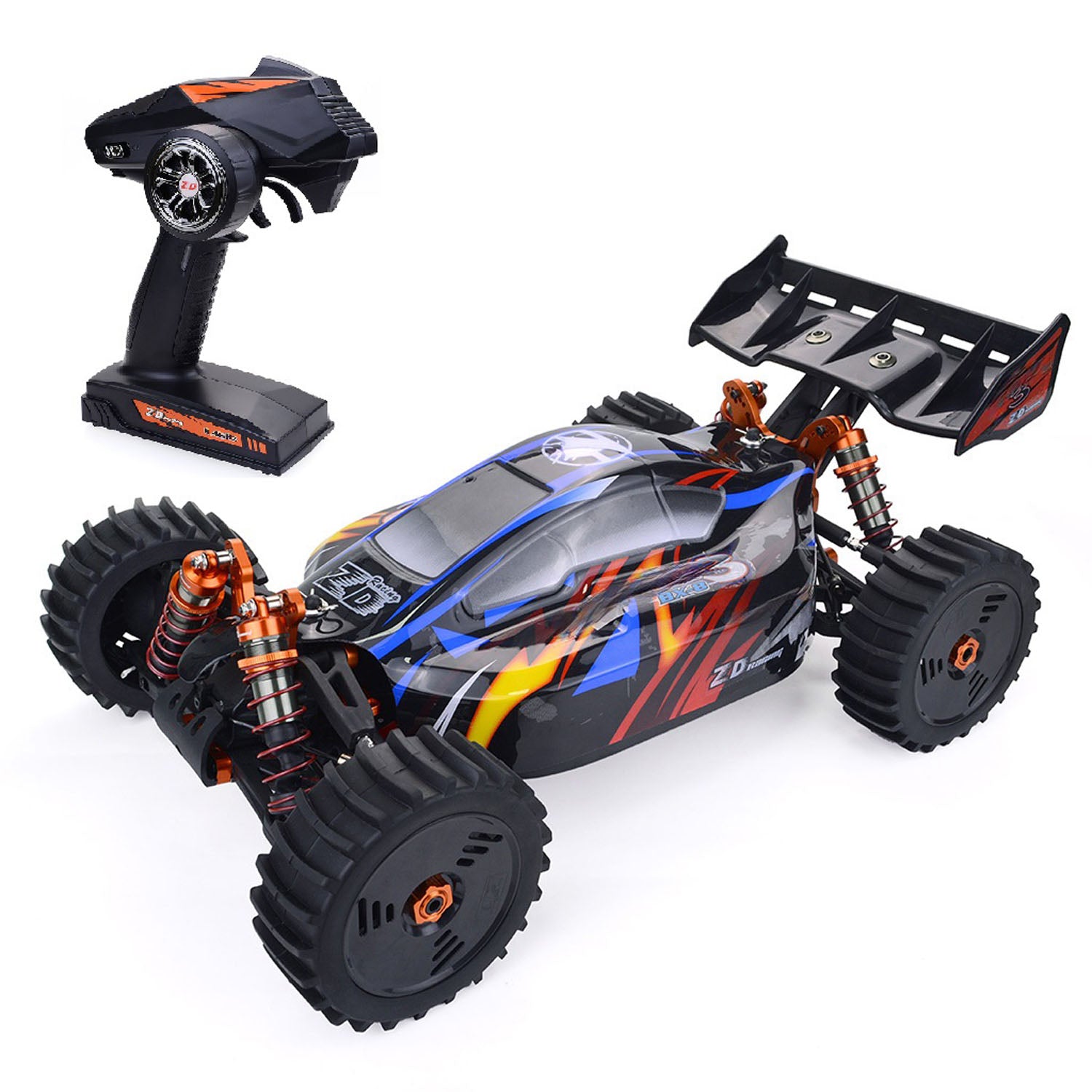 100KM/H ZD Racing 1/8 High Speed RC Buggy 9020 V3 4X4 Electric