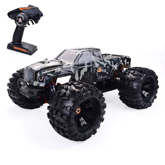 ZD Racing 1/8 RC Monster Truck 90KM/H 4WD Remote Control Racing Car MT8 Pirates3 Metal Shock Absorber 120A ESC Transmitter