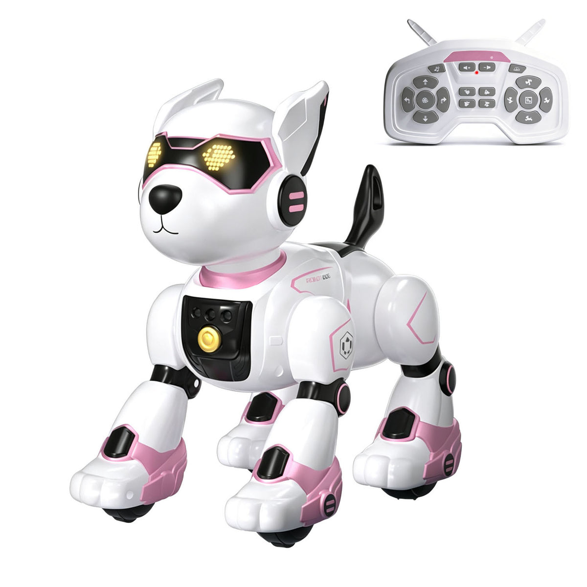 TOUCAN RC HOBBY JJRC R27 Smart RC Robot Dog Toy with Remote Control Voice Commands Gesture Detection Touch Response Dancing Programming