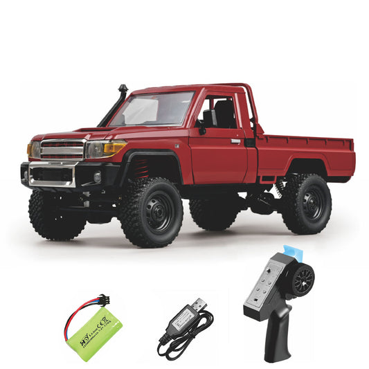 TOUCAN RC HOBBY JJRC MN-82 1/12 Remote Control Off Road Vehicle RC Model Crawler 4x4 Electric Car 1.6Inches Ground Clearance Openable Tailboard