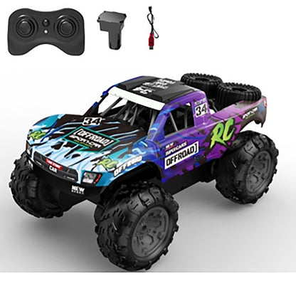 1/14 RC Offroad-Auto, Stunt-Fahrzeug, 4WD, ferngesteuert, wasserdicht, Amphibien-Pickup, Kletterauto, 7,4-V-Batterie, RTR-Modell