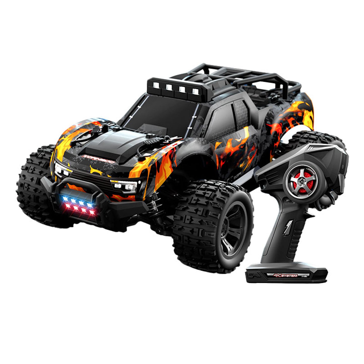 1/18 2,4 GHz RC 4WD Auto C8810 Fernbedienung High Speed Off Road Fahrzeug RTR Carbon Pinsel Motor ESC Servo LED Lichter Batterie