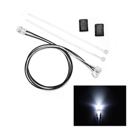 3mm Kunststoff LED-Licht Warnlampe Perle 2,3 V-3 V für DIY TAMIYA 1/14 RC Traktor LKW Lader Crawler Off Road Auto Modell Spielzeug Teil