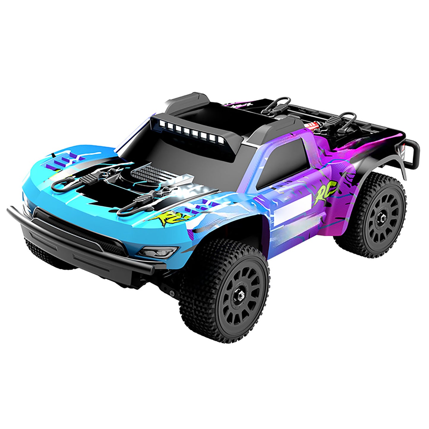 TOUCAN RC HOBBY 1/14 RC Pickup Truck 40km/h 4*4 Remote Control Off Road Vehicle Q130C 2847 Brushless Motor 45A ESC LED Lights Battery RTR Car