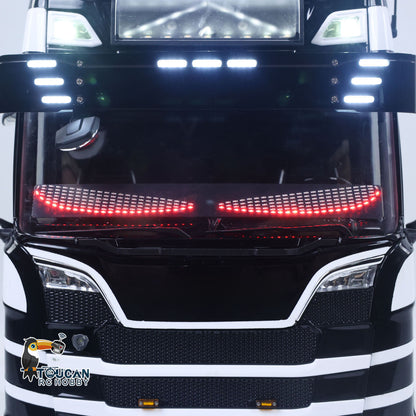 1/14 RC Tractor Truck Unitru 05 770S Dynamic Eye Light Roof Row Light Front Face