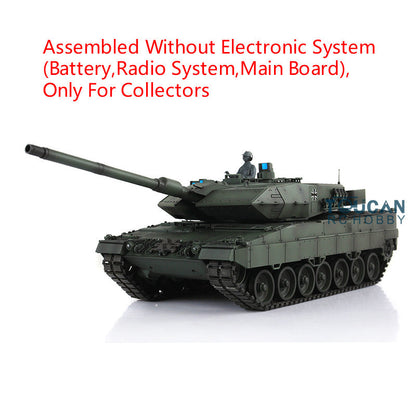 Henglong 1/16 Plastic German Leopard 2 A6 Static Tank 3889 Decorative Collection Display Model Without Electronic System