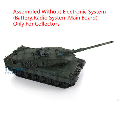 Henglong 1/16 Plastic German Leopard 2 A6 Static Tank 3889 Decorative Collection Display Model Without Electronic System