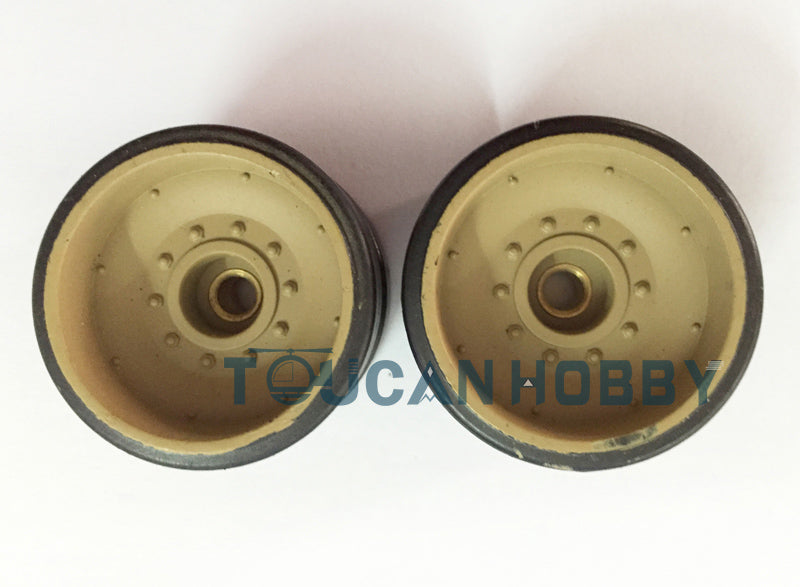 Ersatzteile Zubehör für Henglong 1/16 USA M1A2 Abrams Ferngesteuerter Panzer 3918 Ketten Kettenräder Leiträder Lauf