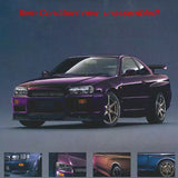 Capo RC Racing Car Model Body Parts Dark Night Purple for 1/8 Limited Edition Drift Vehicles R34 with 2-Speed Transmission