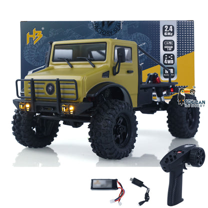 CR18P V3 THunter 1/18 RC Kletterauto 2,4G Drahtlose Steuerung 4WD Rock Crawler Auto Hobbywing Bürstenloser Motor ESC RTR LED-Leuchten