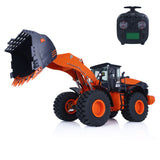 1/14 JDM 198 RC Hydraulic Loader ZW370 Construction Vehicles Models Assembled W/ Light & Sound Systems Motor Servo ESC Radio