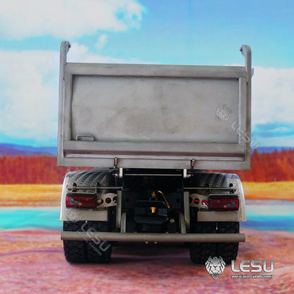 TOUCAN RC HOBBY LESU 1/14 Scale 8*8 Metal Chassis TGS Hydraulic Dumper Truck Construction Vehicle Light Sound System Motor ESC