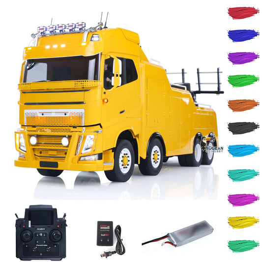 TOUCAN 8X4 Metall 1/14 RC Straßenrettungswagen FH16 RTR 2-Gang-Modellauto Flysky Paladin PL18EV Lite Radio Batterie Rauch Licht Ton