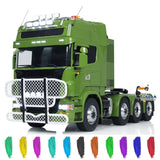 TOUCAN Painted Assembled 8X8 Metal Heavy Chassis 1/14 RC Tractor Truck Radio Control Car Model Light Sound