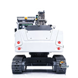 Metal 1/14 RC Hydraulic Excavator LR914 PRO MAX Remote Control Digger Construction Car 8ways Valve PL18EV LITE Radio Battery