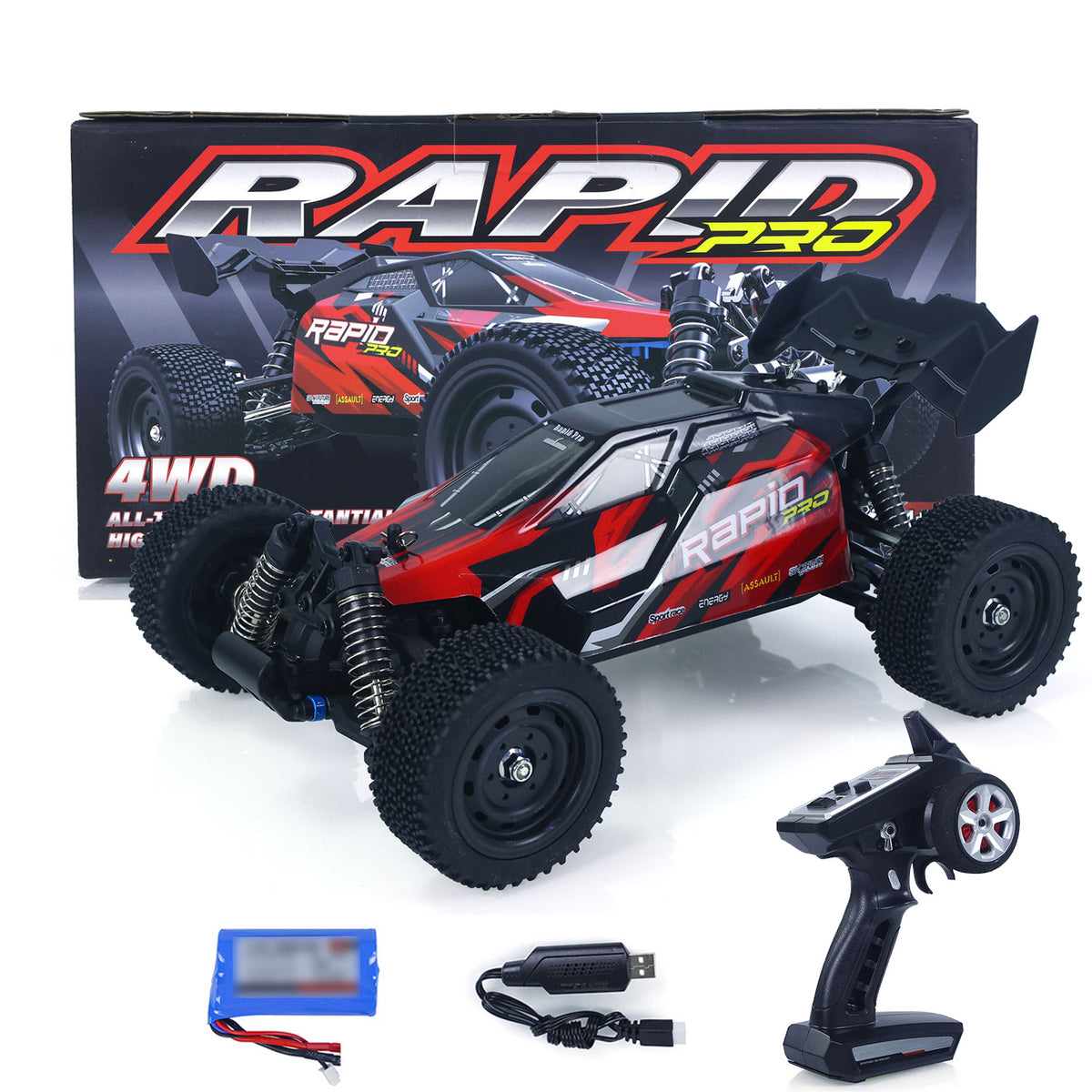 1/16 SCY 16201Pro 4X4 Funkgesteuertes Geländefahrzeug RC Elektroauto Federdämpfung Metall CVD Antriebswelle Hochgeschwindigkeitsmodell