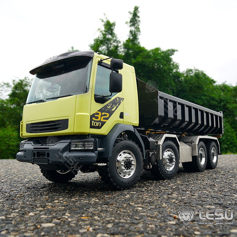 TOUCAN RC HOBBY LESU 1/14 8x8 Roll On/Off Hydraulic RC Dumper Radio Controlled Tipper Truck Model