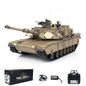 Henglong 1/16 2.4G TK7.0 Plastic USA Abrams M1A2 3918 RTR RC Tank Military Vehicle Model with BB IR Smoke Sound Light Metal Barrel