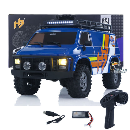 4WD Hobby Plus 1/18 RC Rock Crawler CR18P 1810503 2-Gang Elektro Funkgesteuertes Geländefahrzeug Portalachse FlySky Radio